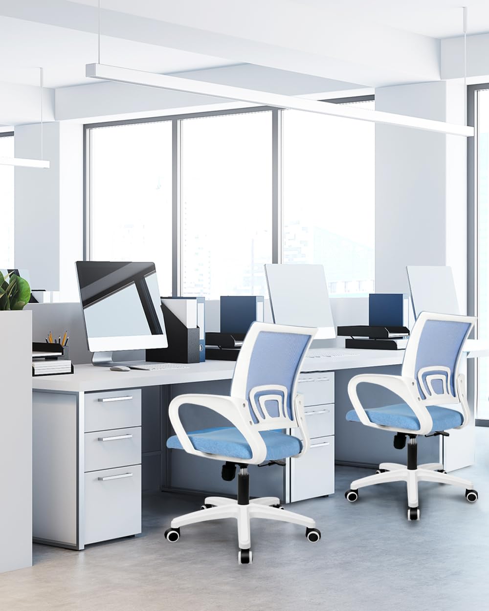 NEO CHAIR cushioned seat with foam sponge for all-day comfort