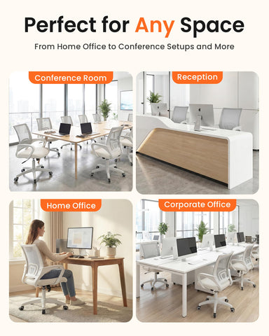 NEO CHAIR cushioned seat delivers plush support for extended study sessions.