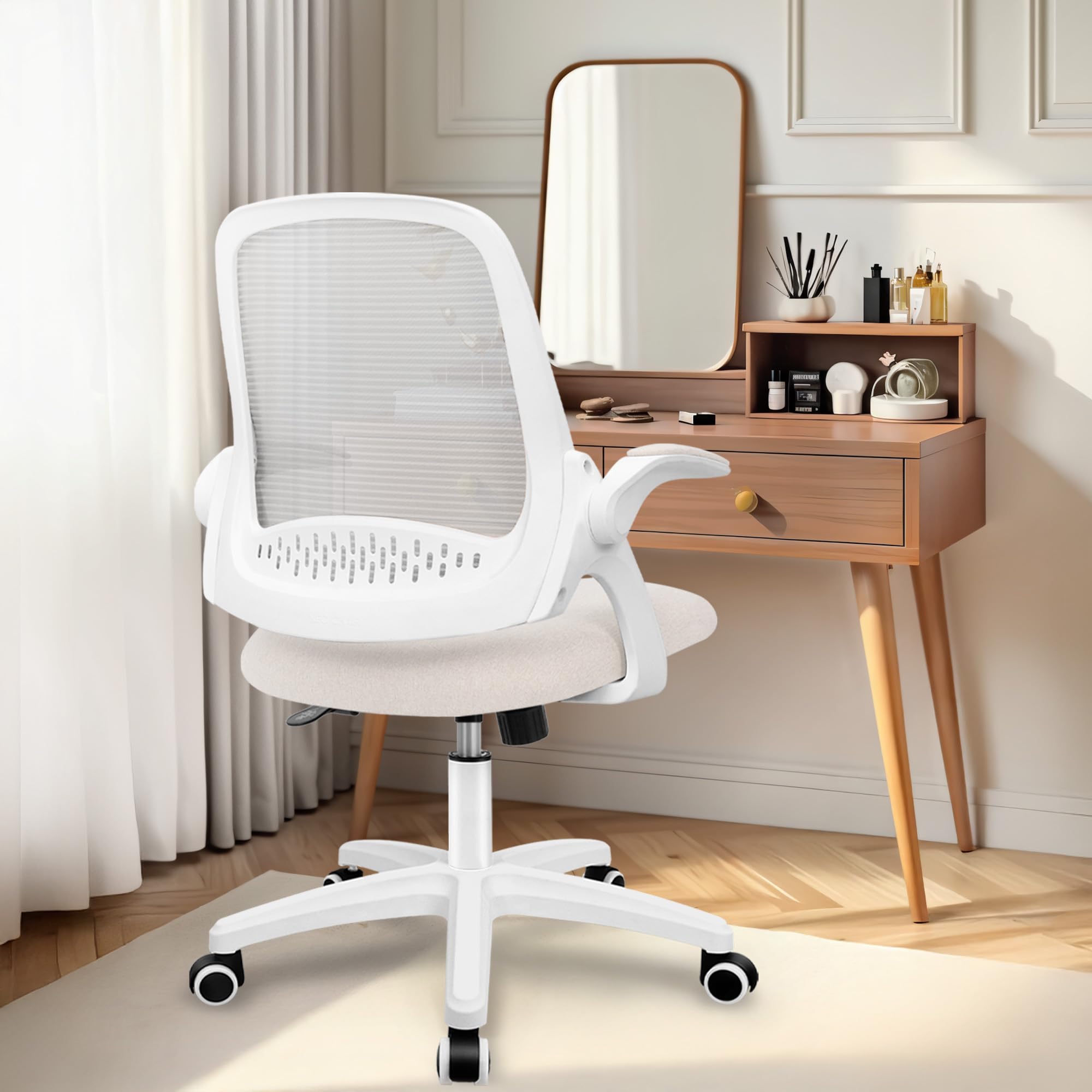 Neo Chair FSC-certified wood frame adds lasting internal support.