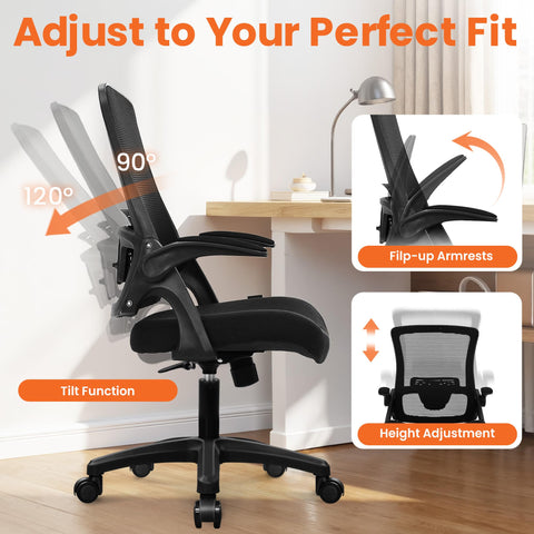 NEO CHAIR height and tilt adjustments support ergonomic alignment