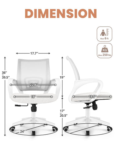 NEO CHAIR lumbar support keeps your spine aligned during focused tasks.