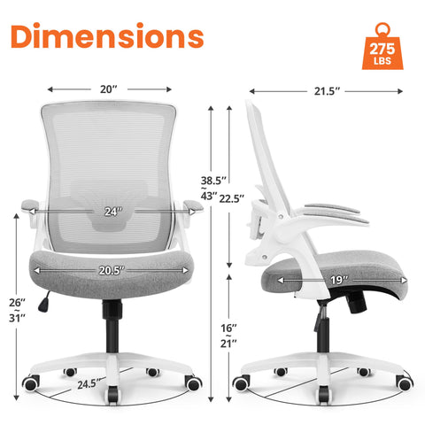 NEO CHAIR lumbar-support provides steady lower back support during long days
