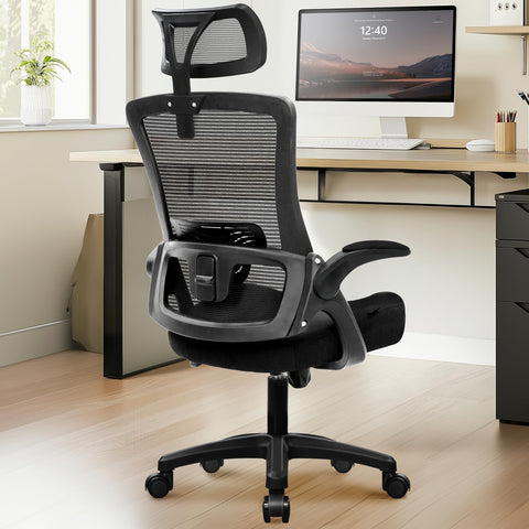 NEO CHAIR breathable mesh back for all-day airflow and comfort.