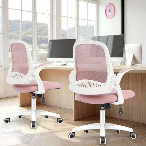NEO CHAIR pink FSC-certified wood frame adds reliable internal support