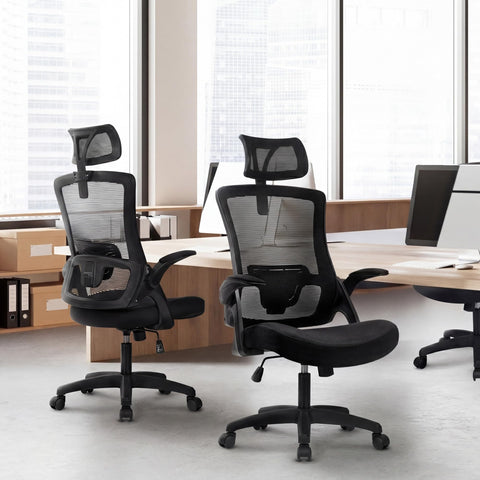 NEO CHAIR ergonomic tilt and swivel for personalized comfort.