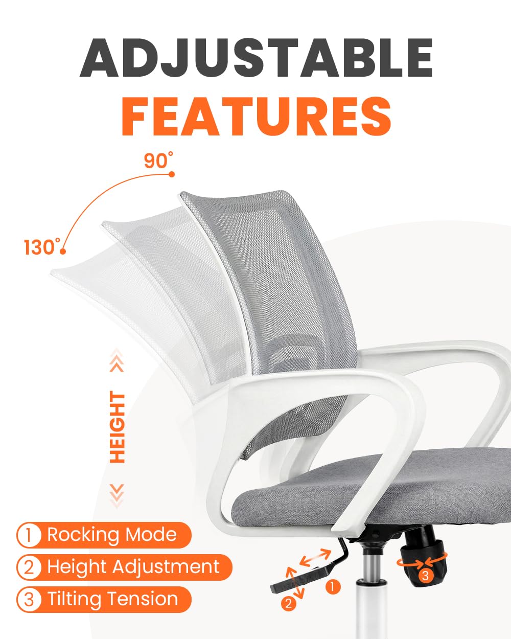NEO CHAIR SGS/BIFMA certified materials for safety and durability