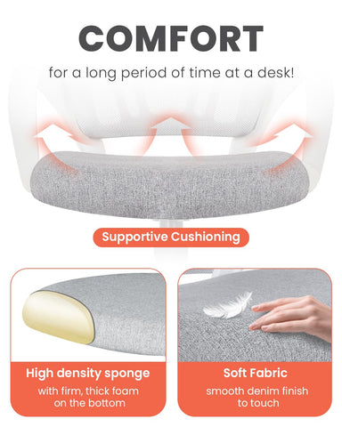 NEO CHAIR height-adjustable seat fits your desk