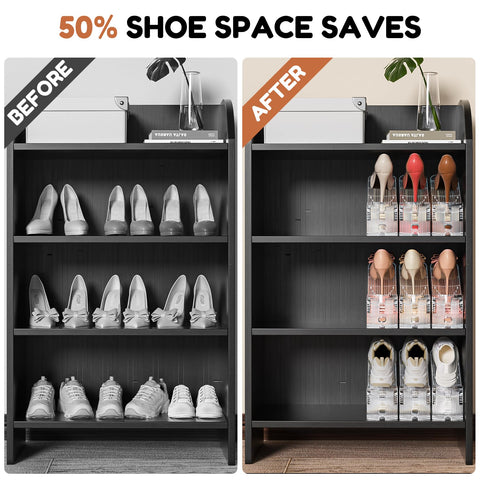 Neprock 3-level adjustable height fits sneakers, flats, and heels