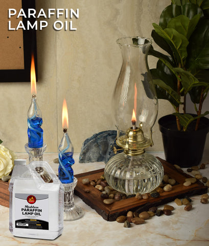 Emergency lighting with Ner Mitzvah lamp oil during a blackout