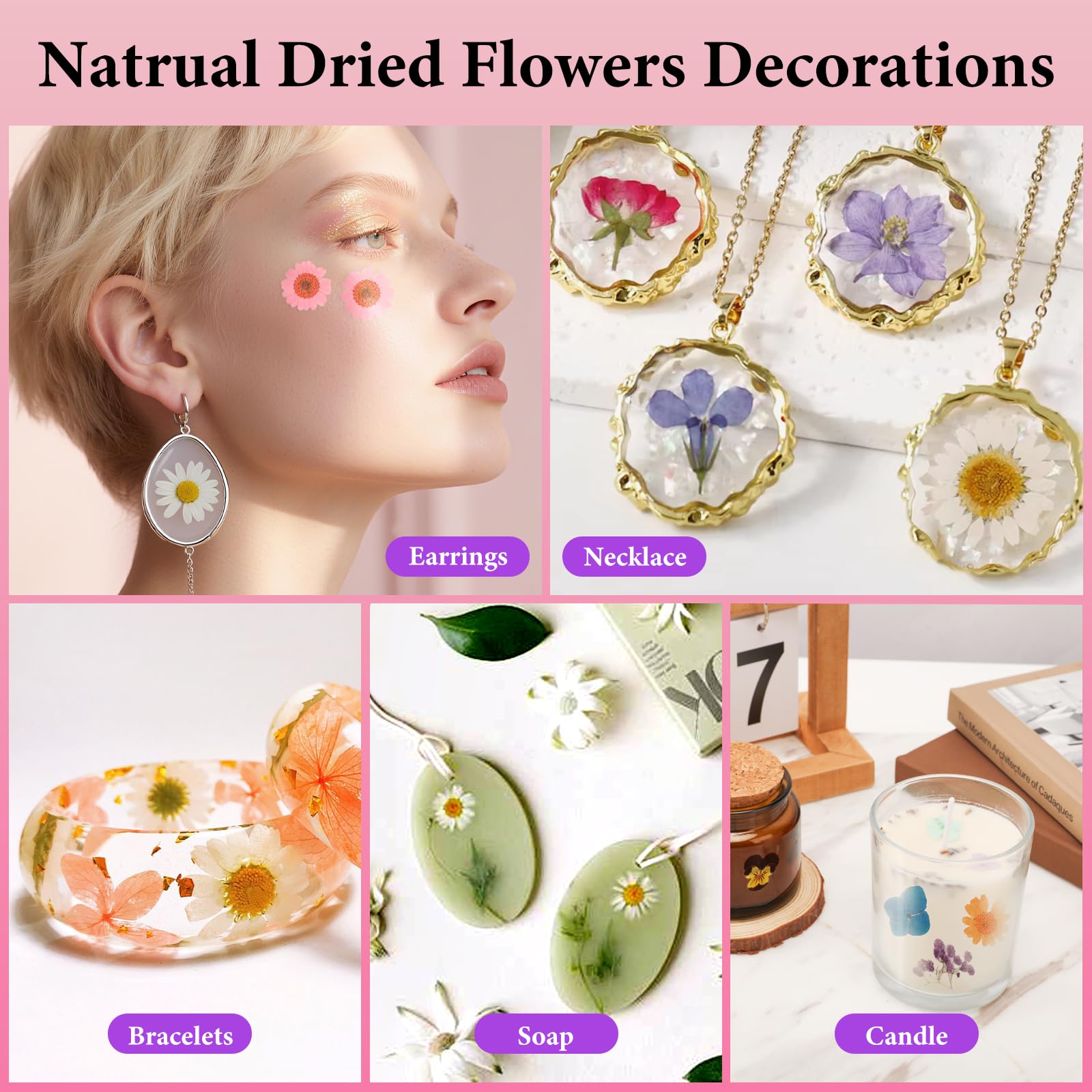 Delicate NESCCI petals with tips for careful handling in crafts