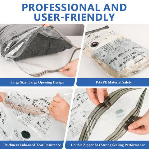 Three sizes included cover clothing from shirts to jackets.
