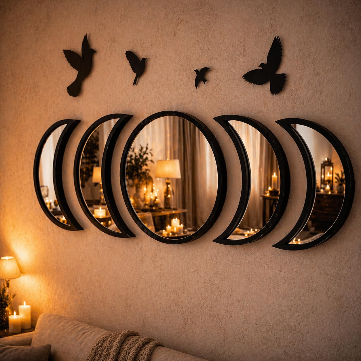 NESHE Wall Art Sticker Kit enables easy, no-damage mounting