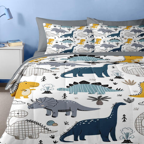 Nesker dino pillowcase 20x30 adds color and easy care.