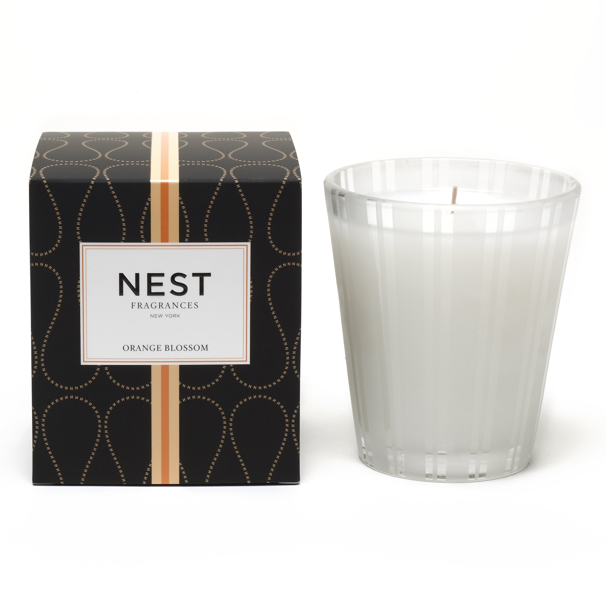 Nest Fragrances Orange Blossom Classic Candle with bright floral notes for inviting, relaxed living spaces.