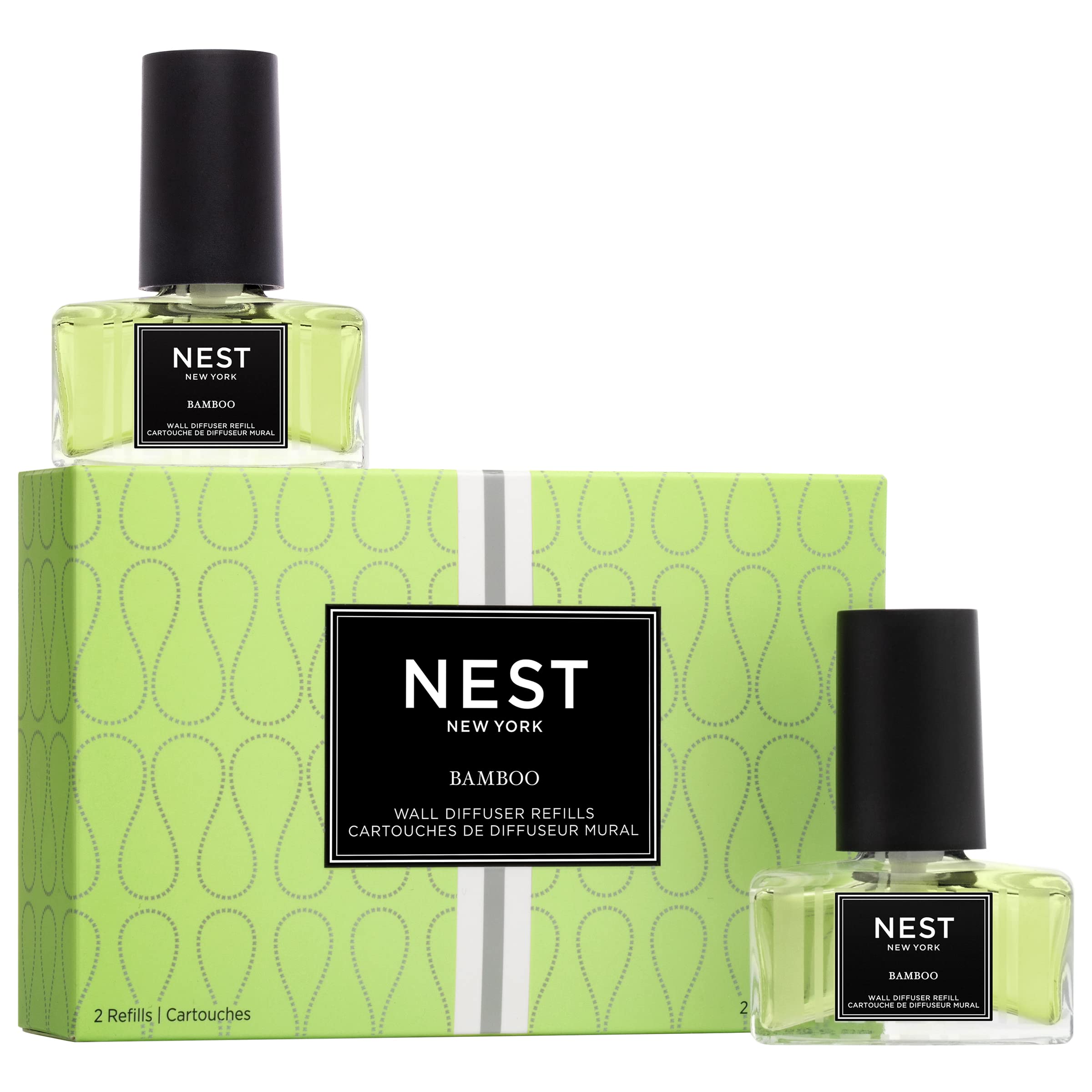 NEST New York Bamboo diffuser refill two-pack for extended scent