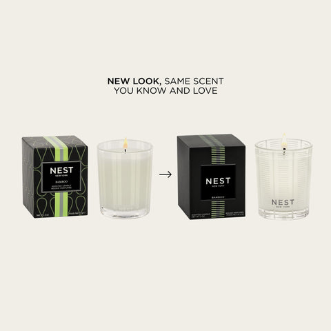 NEST New York Bamboo fragrance notes with florals and greens.