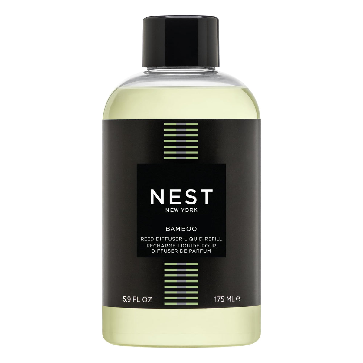 NEST New York Bamboo reed diffuser refill bottle ready for replenishing ambiance.