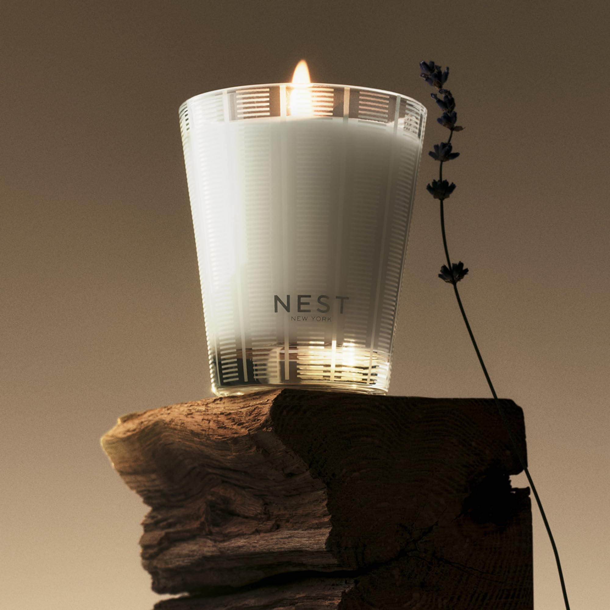 Nest New York close-up of cedar leaves and lavender aroma.