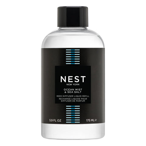 Nest New York Ocean Mist Sea Salt refill bottle for continuous home fragrance.