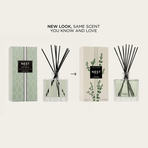 Nest New York Reed Diffuser eight reed sticks for adjustable scent intensity