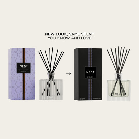 Nest New York Reed Diffuser eight reeds sticks ready to customize scent intensity