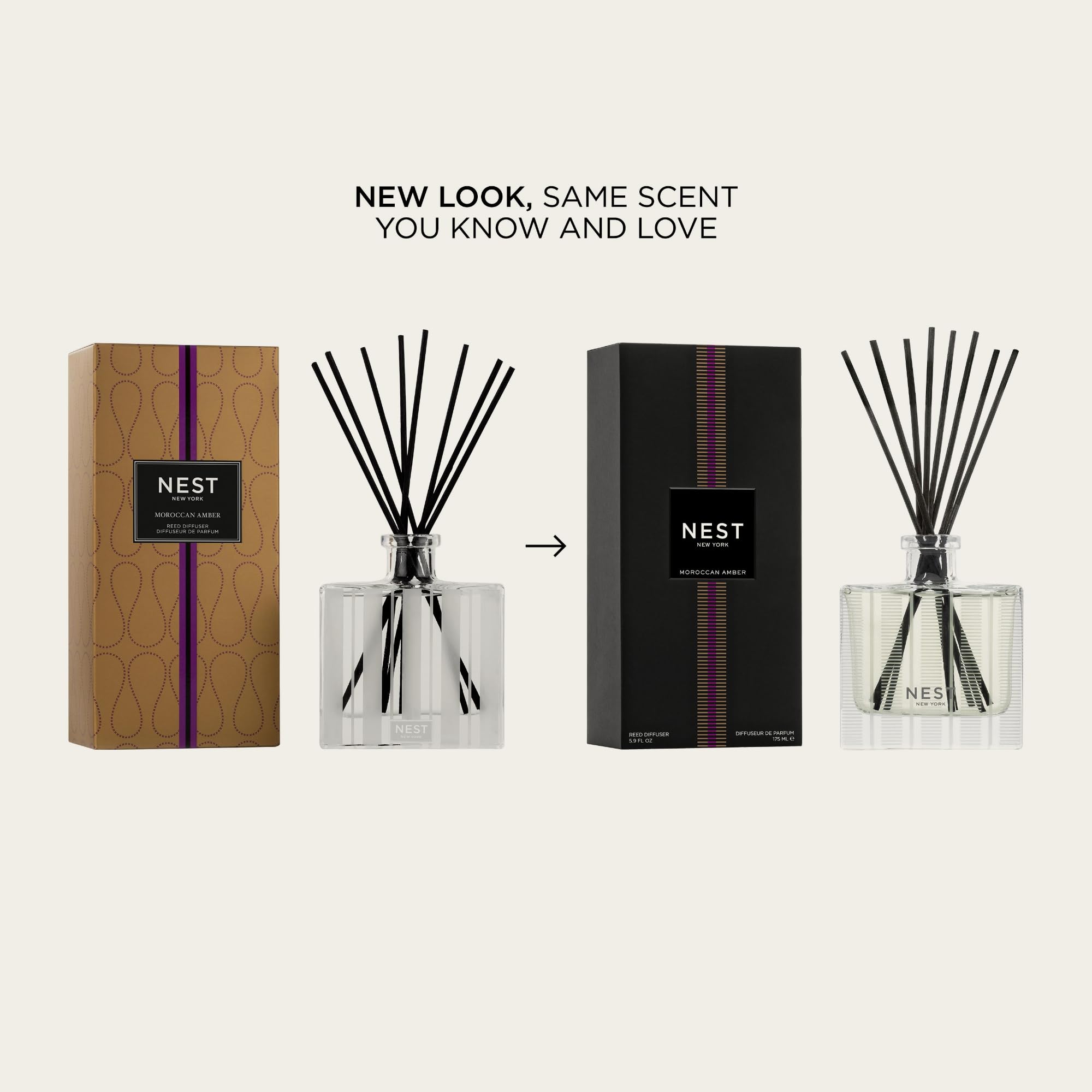 NEST New York diffuser glass holder highlights refillable design for sustainable fragrance