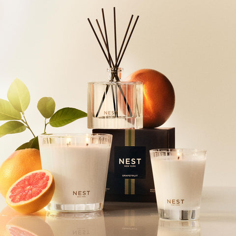 NEST New York flame-free symbol for safe, worry-free fragrance use.
