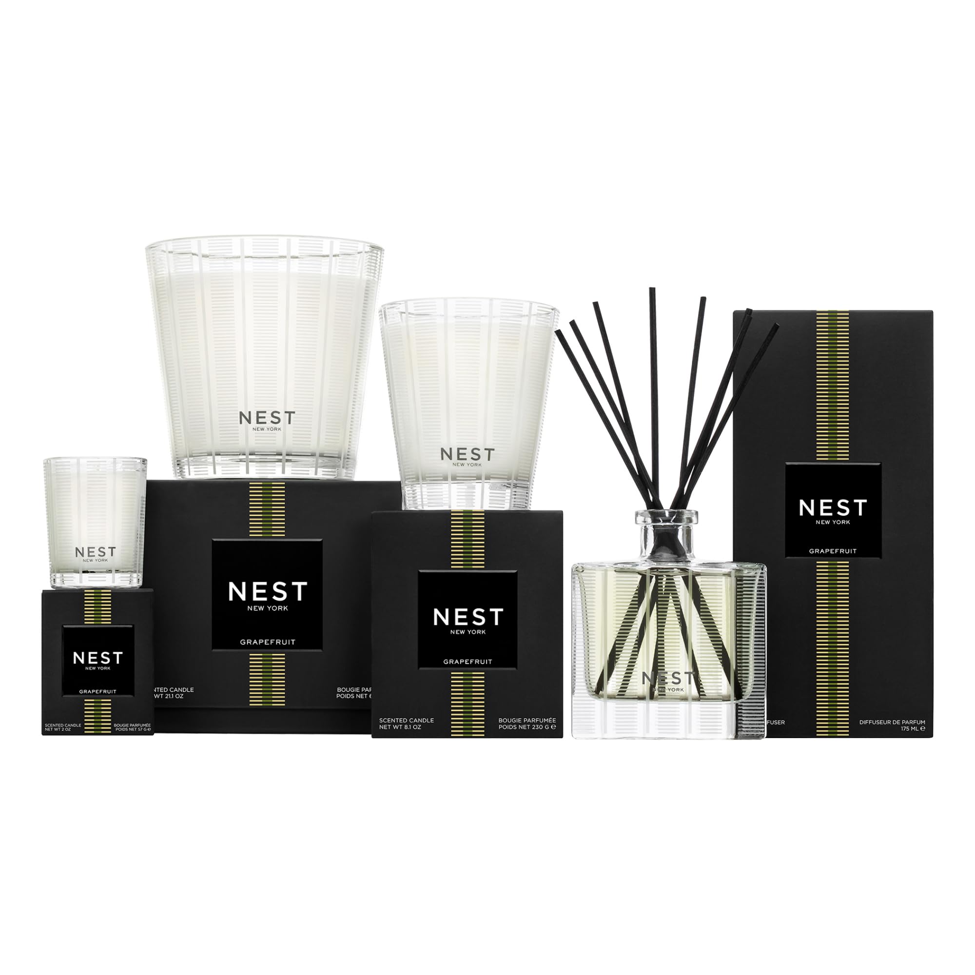 NEST New York vegan cruelty-free label communicates ethical fragrance choice.