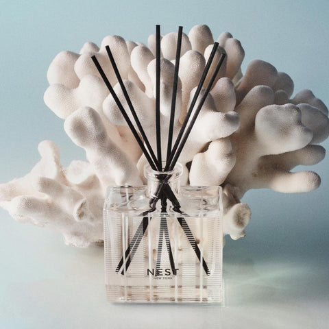 Nest New York Reed Diffuser Refillable Container supports eco-friendly use