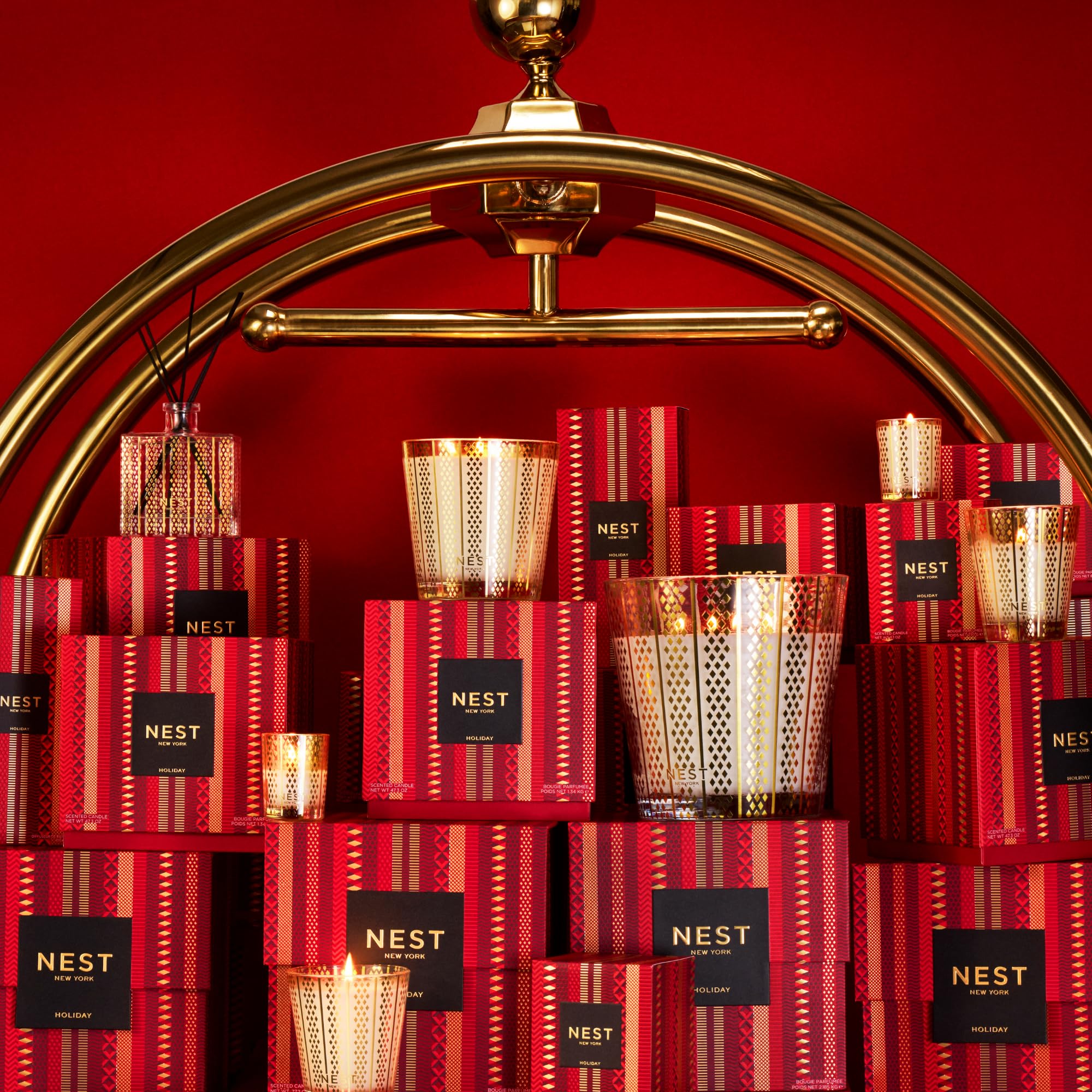 Nest New York reusable glass vessel can be repurposed after use.