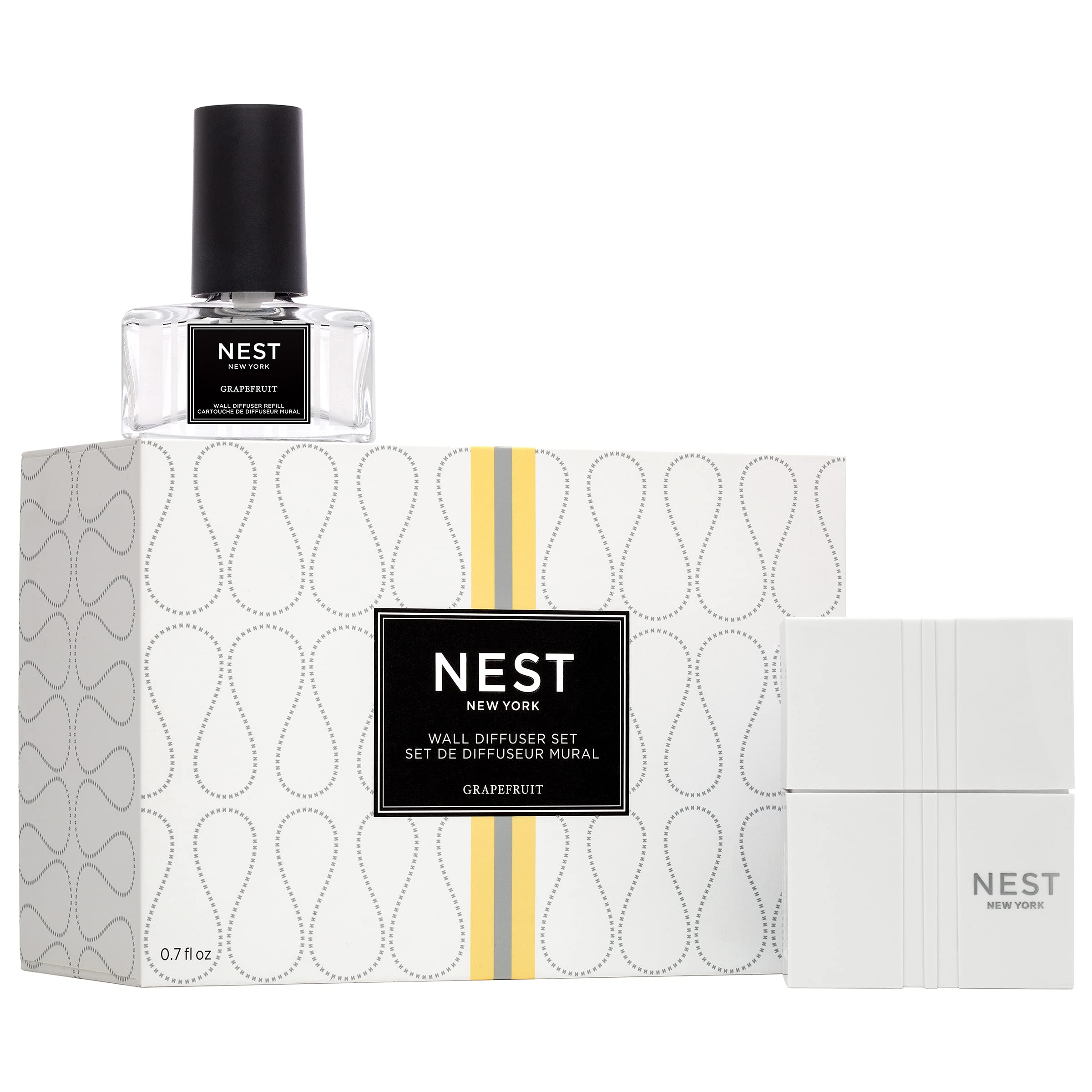 NEST New York wall diffuser unit with grapefruit fragrance for steady home aroma.