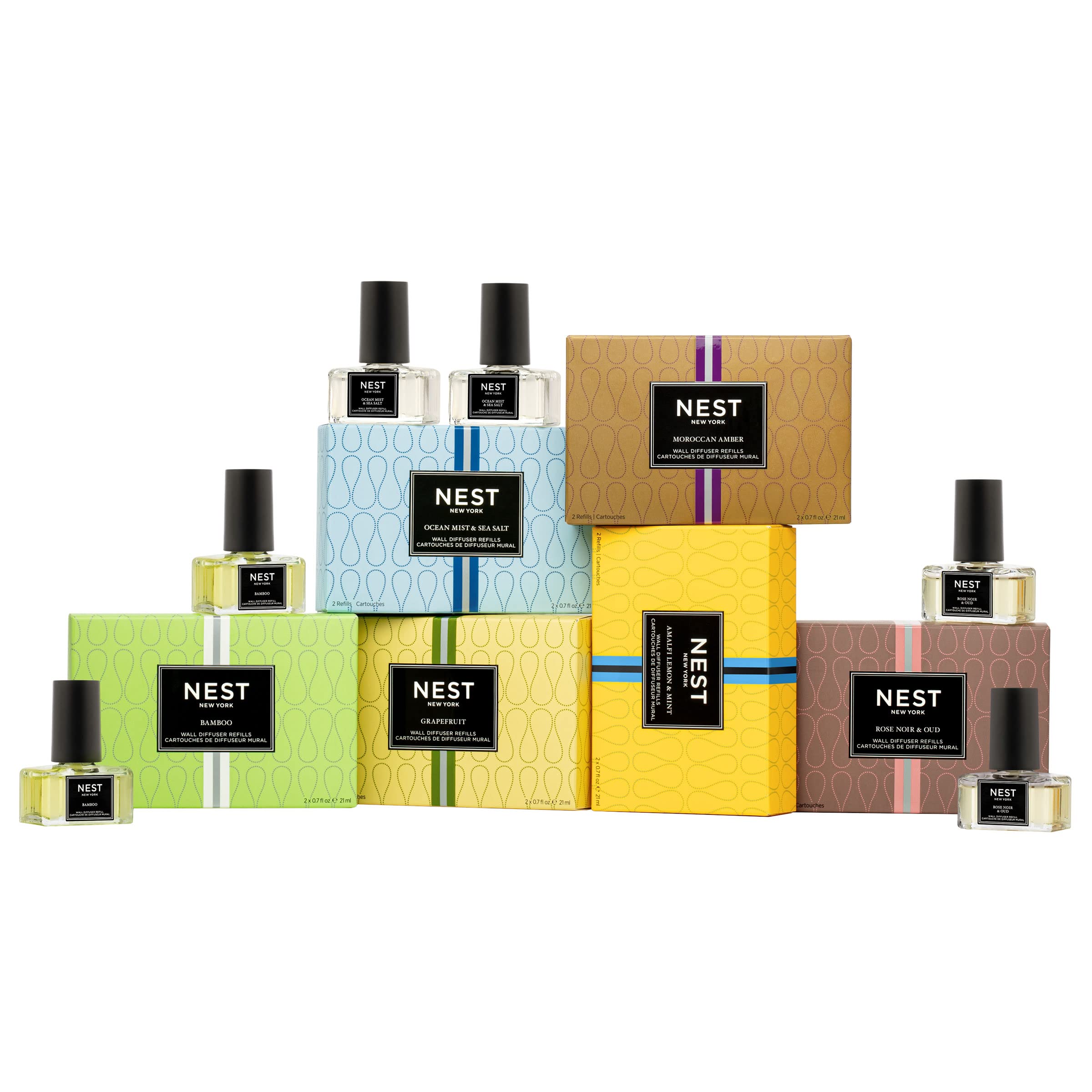 NEST Amalfi Lemon & Mint refill in use for a bright room ambiance
