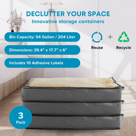 NestNeatly SmartCube folded storage bag showing compact, space-saving design.