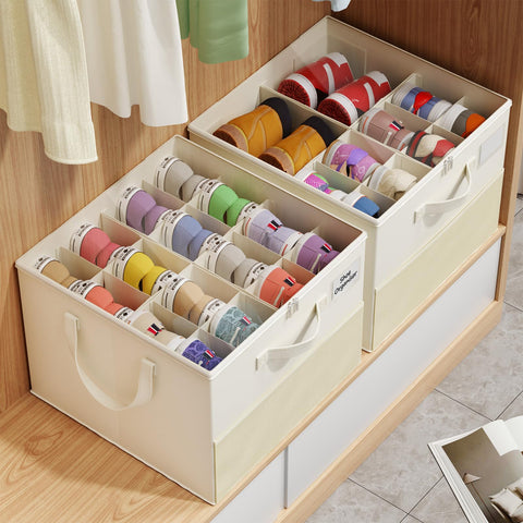 NestOrganix label holder adds extra closet organization.