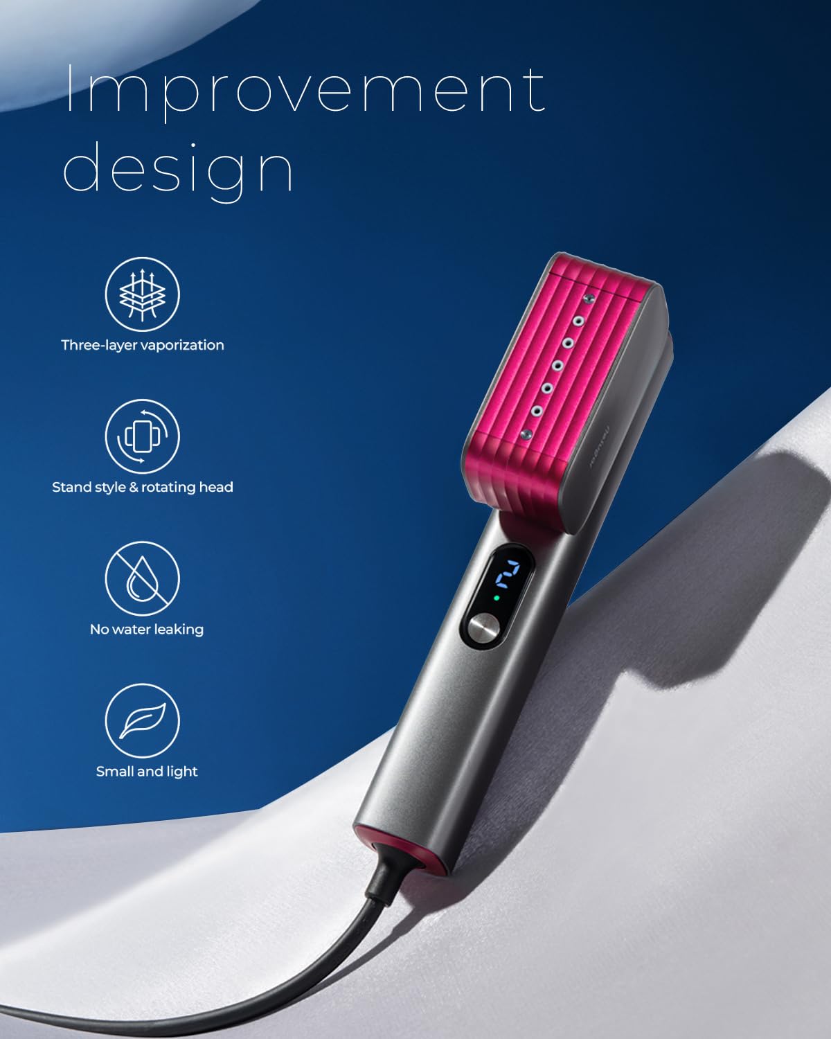 Nesugar G2 Pro steamer dual steam modes: tailor care for delicate fabrics