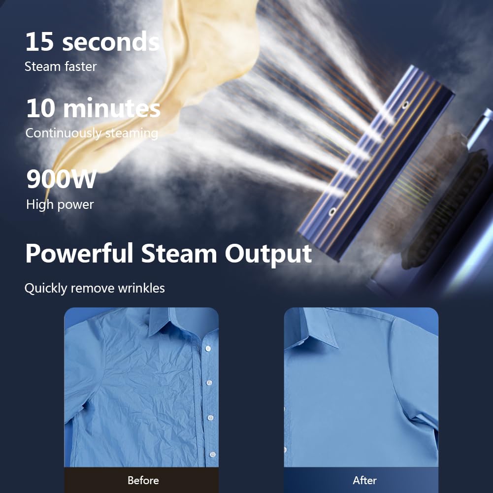 Nesugar G3 900W dry steam enables fast crease release.