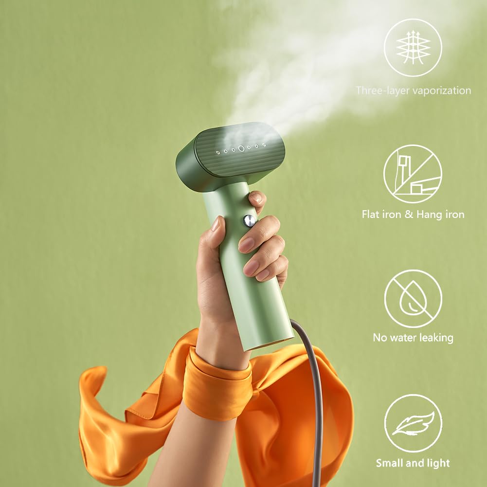 Nesugar G6 Pro steamer compact size ideal for trips and quick touch-ups