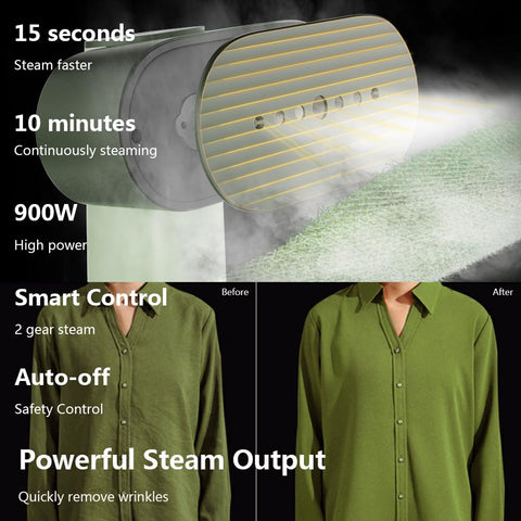 Nesugar G6 Pro steamer dual steam settings for different fabrics