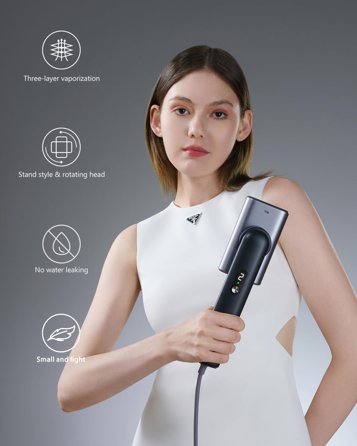 Nesugar G9 Pro with dual steam settings for fabrics