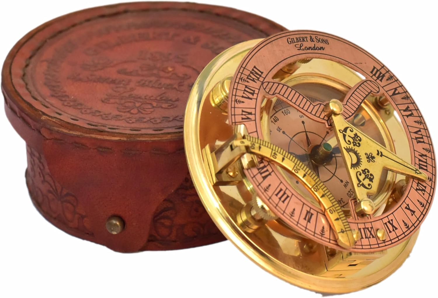 NETAEX compass with chain attachment offers versatile display or wear options.