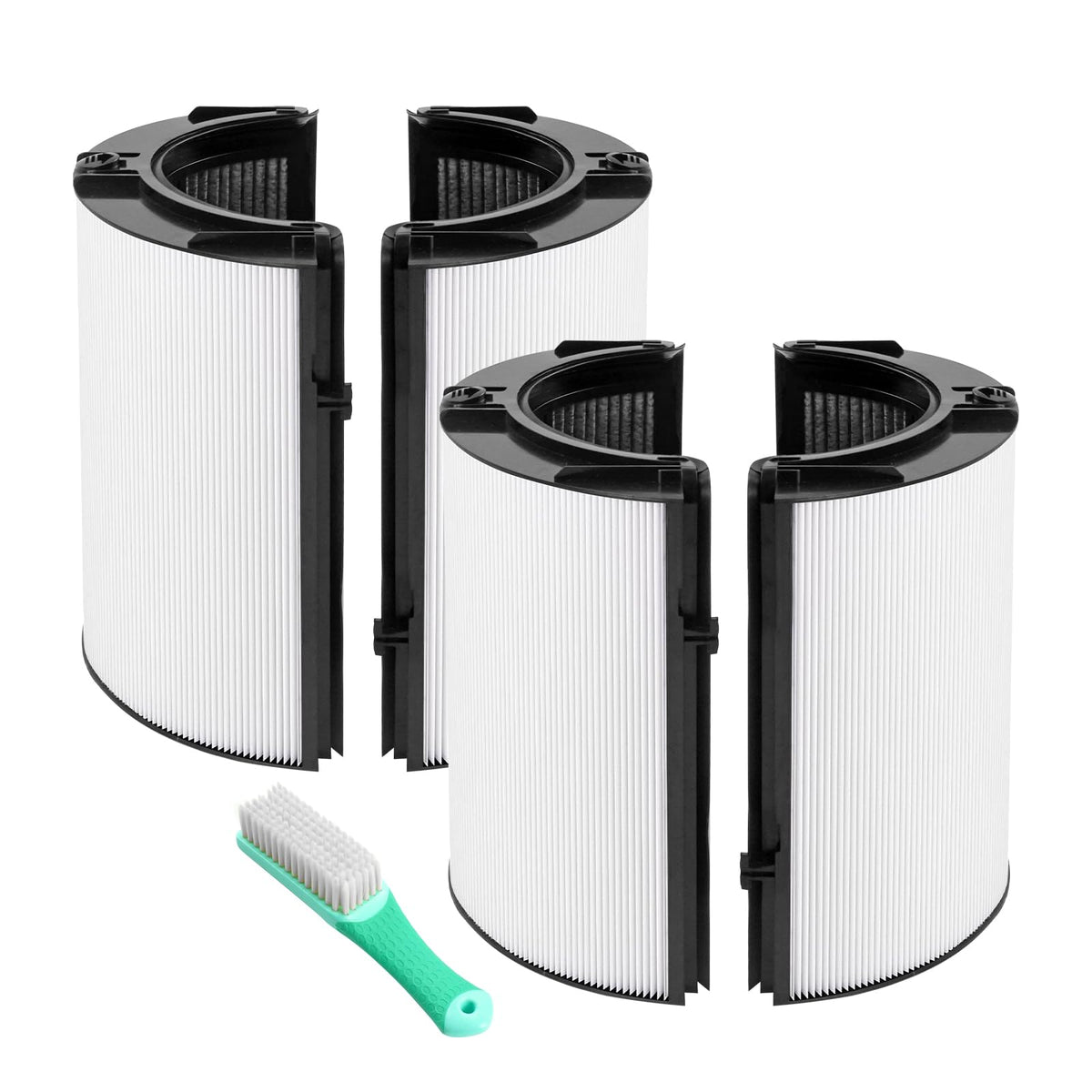 Netezza 360° Combi Glass filter front view improves air quality