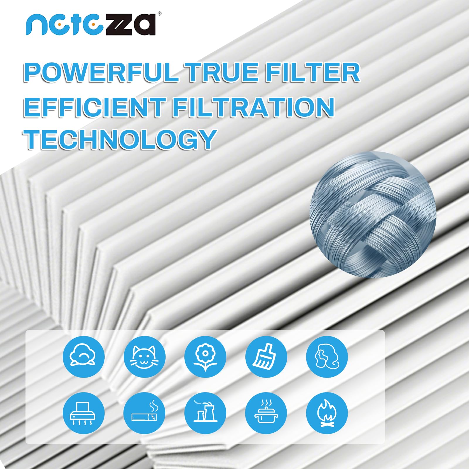 Netezza HP102 tight fit minimizes air leaks and preserves performance