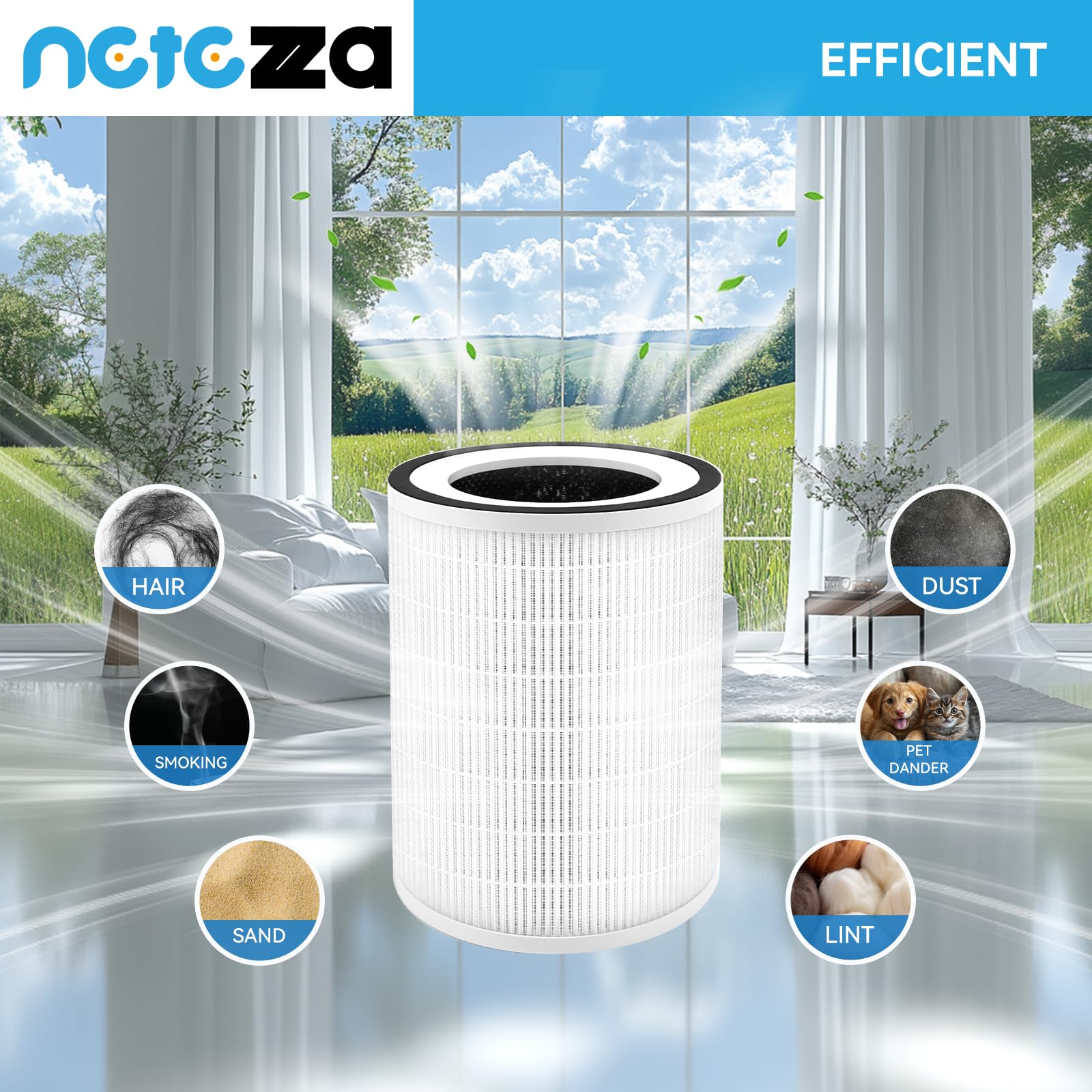 Netezza KILO packaging box showing dimensions and kit contents