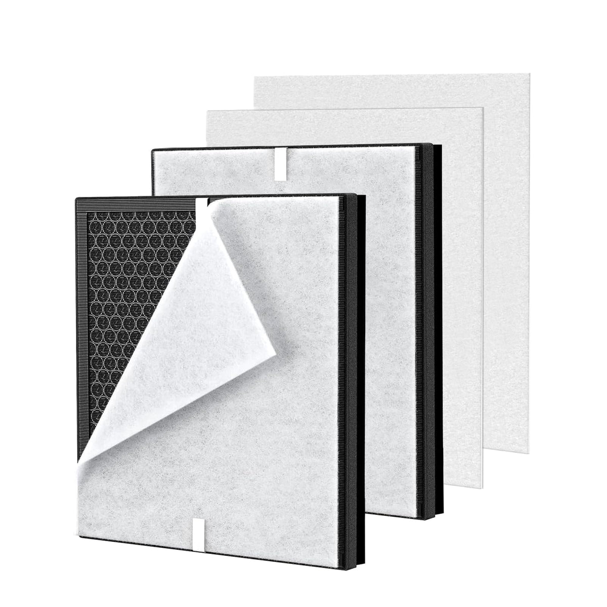 Netezza PR1 air filter pack with four washable filters for large rooms