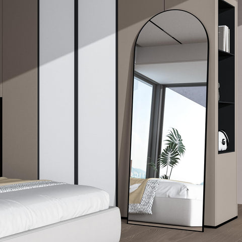 NEUWEABY arched mirror complements entryways and living spaces as decor.