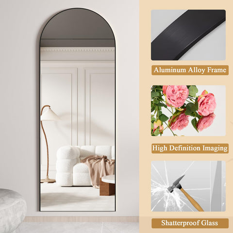 NEUWEABY full-body reflection helps outfit checks in bedrooms and dressing areas.