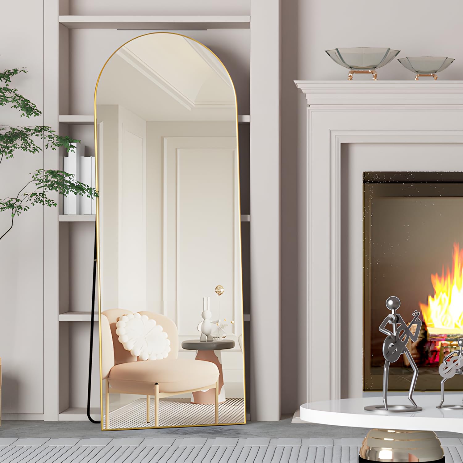 NEUWEABY explosion-proof glass mirror preserves reflection clarity and safety.