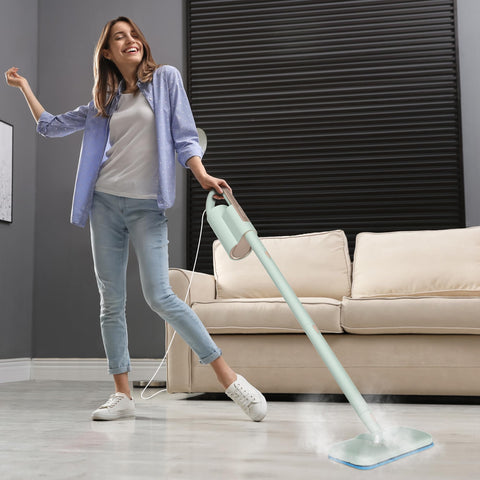 Newbealer squeegee nozzle delivers streak-free windows and glass.