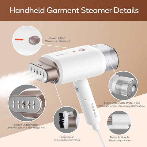 Newbealer Steamer features 360-degree anti-drip technology to prevent leaks.