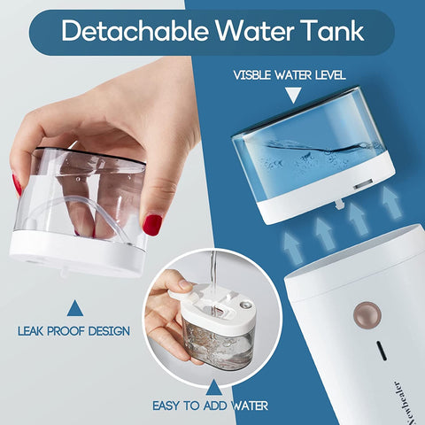 Newbealer Steamer includes a fabric brush attachment for refreshing fabrics.